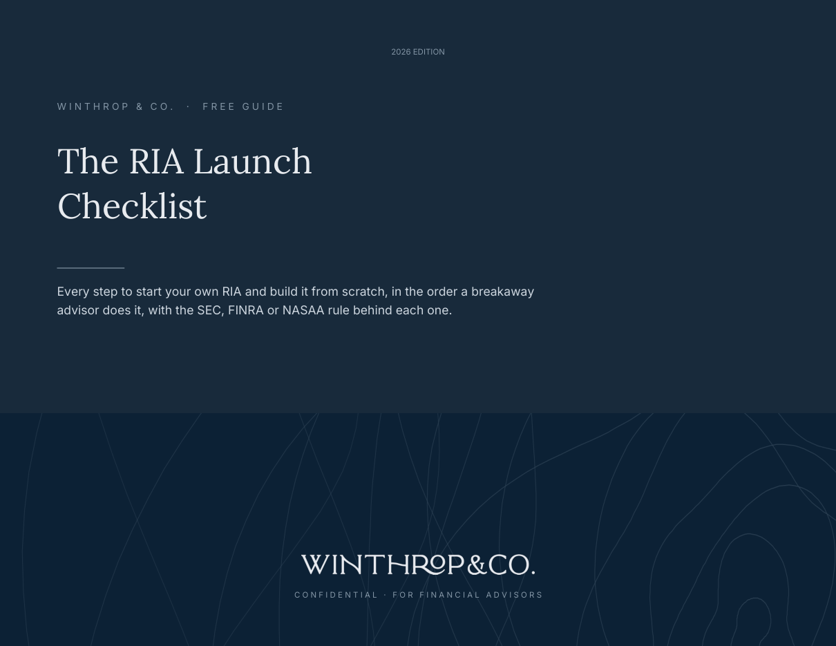 The RIA Launch Checklist, cover